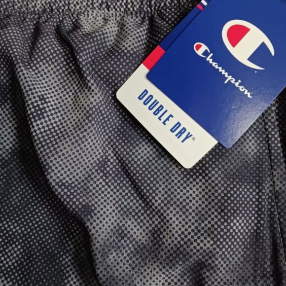 Champion Mens Double Dry Sport Shorts XL 7" inseam Gray Drawstring Quick Drying - Picture 5 of 9